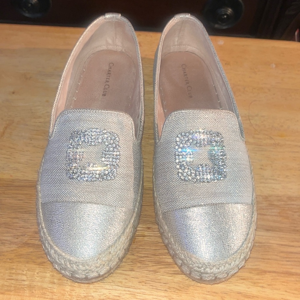 Charter club ladies flats. Size 9. Good condition. Worn once